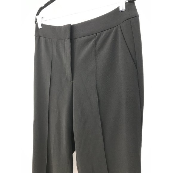 Talbots Stretch Trouser Dress Straight Leg Pant Black 12 - Picture 3 of 6